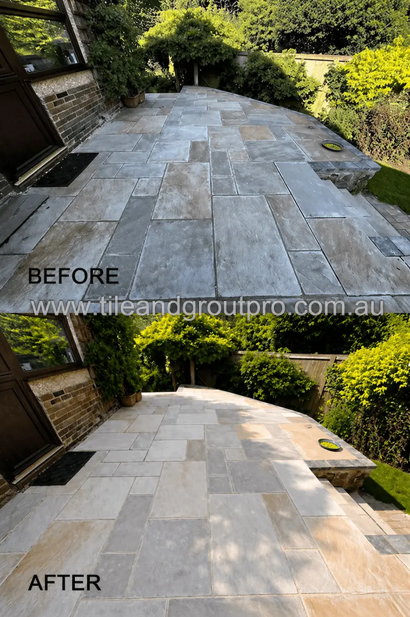 Sandstone tile restoration services
