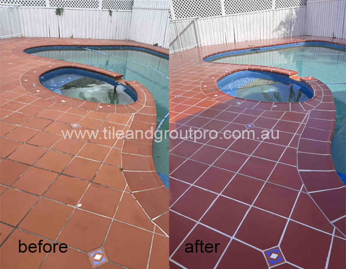 Epoxy grouting and regrouting before and after in Ballarat