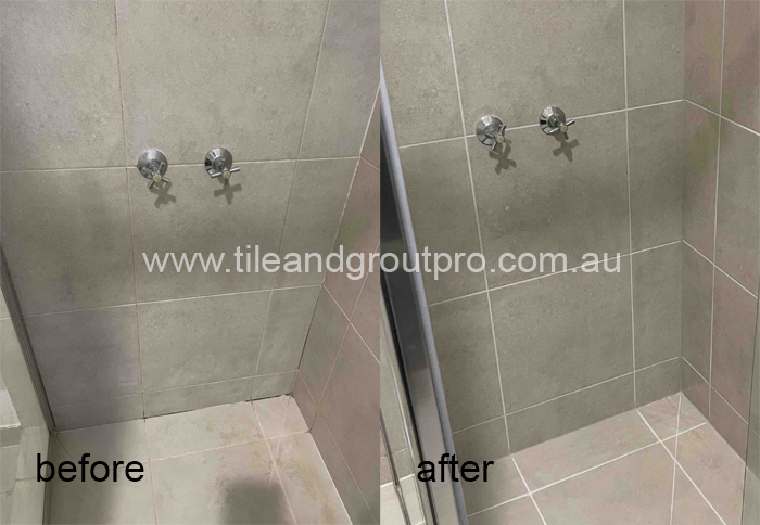 Shower grout repair and tile regrouting service in Brisbane