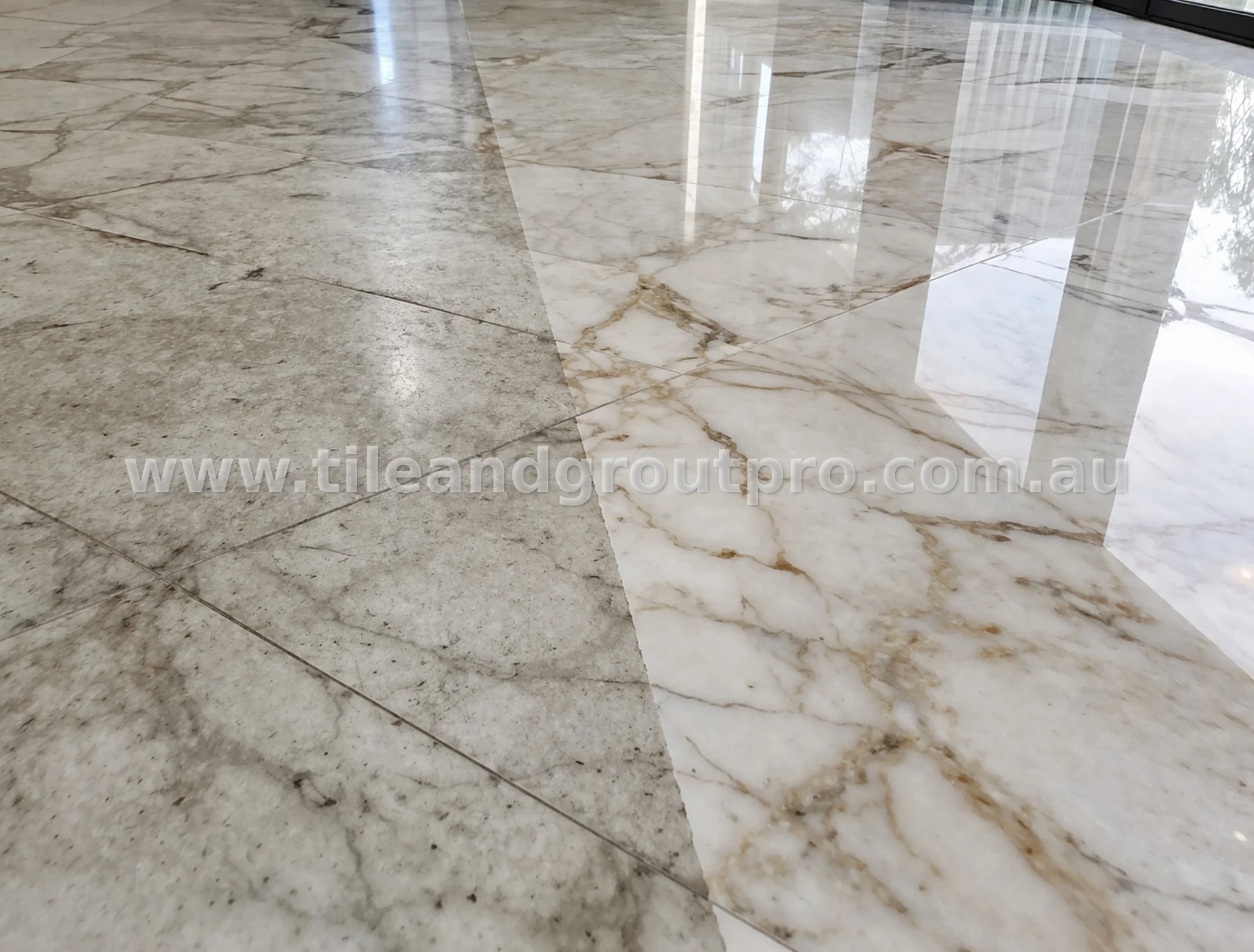 Marble floor sealing finish in Ballarat