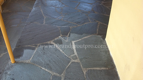 Slate tile sealing in Mandurah