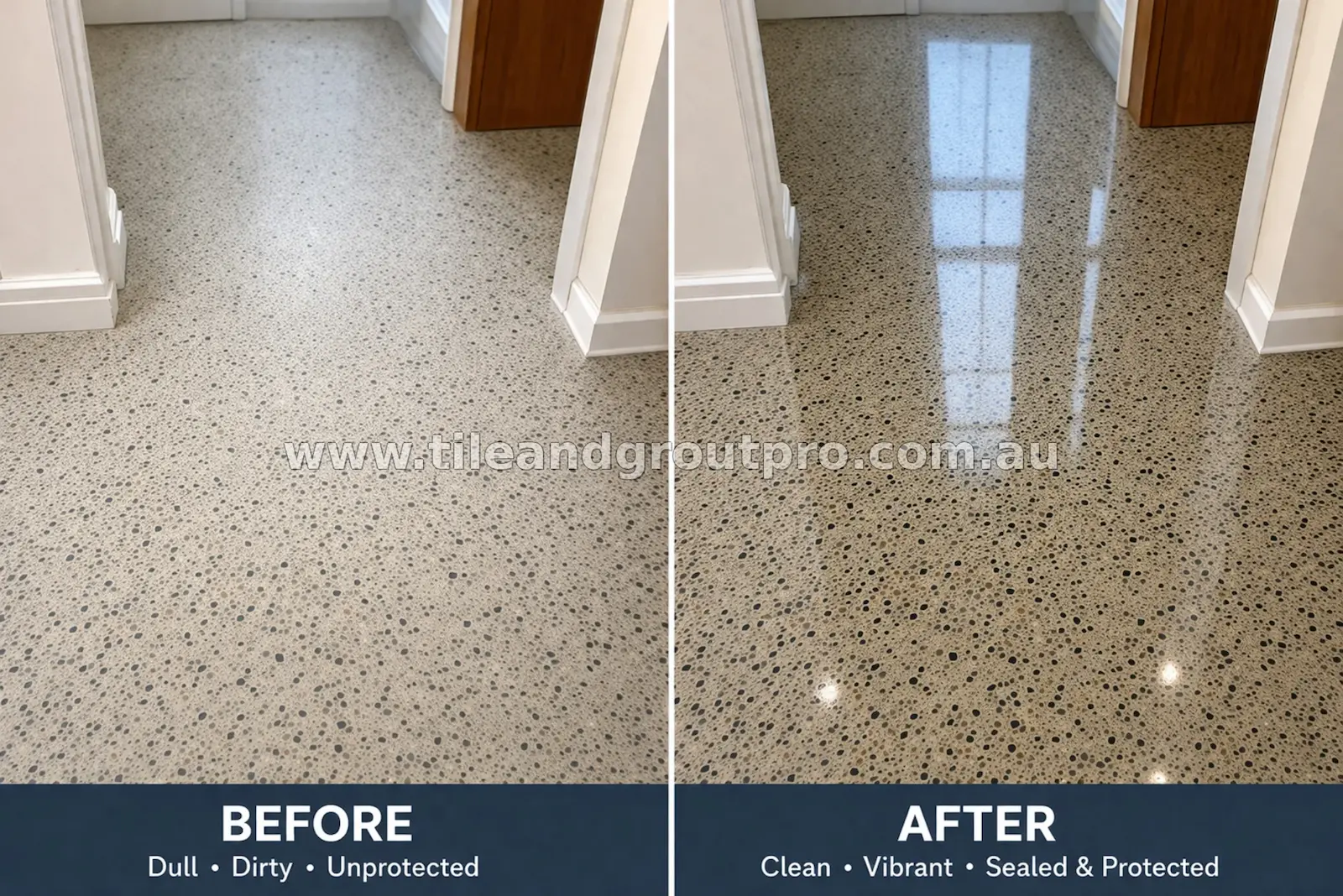 terrazzo floor sealing service