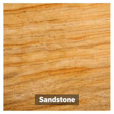 Sandstone tiles with natural textured stone finish