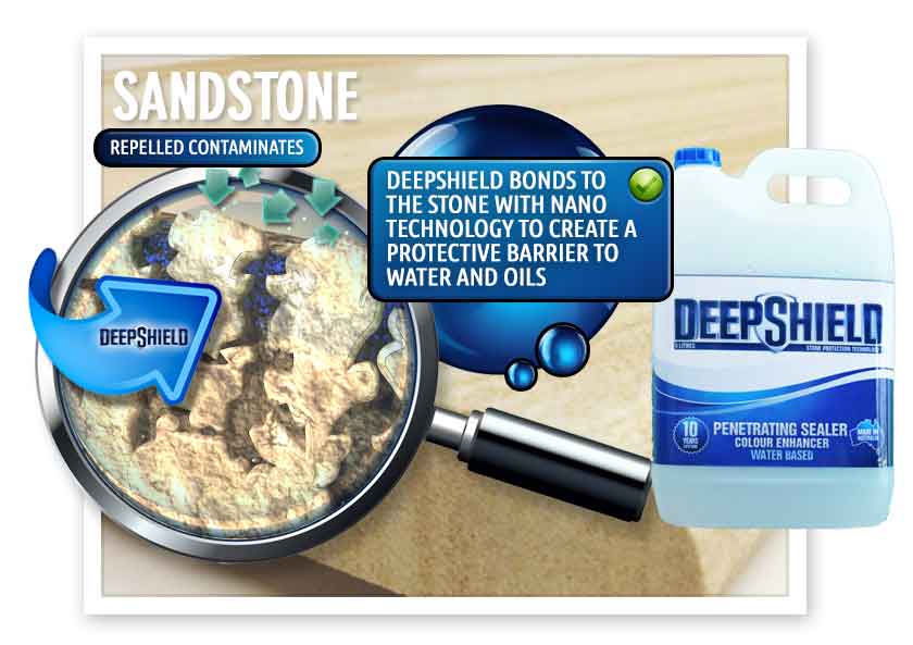Sandstone penetrating sealer in Hobart